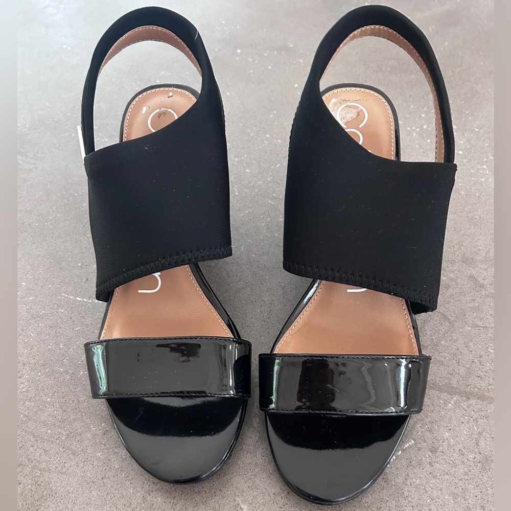 Calvin Klein Wedge Sandals.